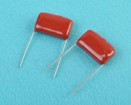 10PCS 1uF CBB22 400V Through Hole Polypropylene Film Capacitors