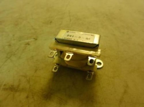 35141 New-No Box, Signal Transformer 241-3-24 Transformer 115V .10A 2.4VA