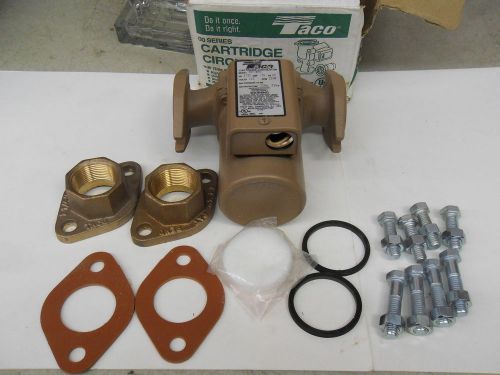 TACO Cartridge Circulator 007 BF5 (Bronze) NEW IN BOX WITH FLANGE KIT