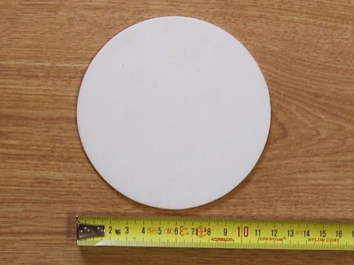 1 pcs. x teflon ptfe od 120mm x 3mm polytetrafluoroethylene thk sheet white for sale