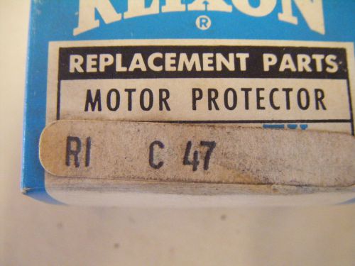 Klixon Motor Protector – C47