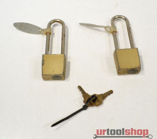 - Lot of 2 Corbin Padlocks Keyed Alike 9807-279