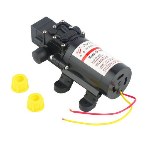 New DC 12V 60W Motor High Pressure Diaphragm Water Self Priming Pump 4.0L/Min EA