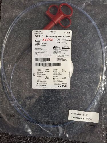 Boston scientific twister rotatable polyp retrieval device 13mm ref: 6140 for sale