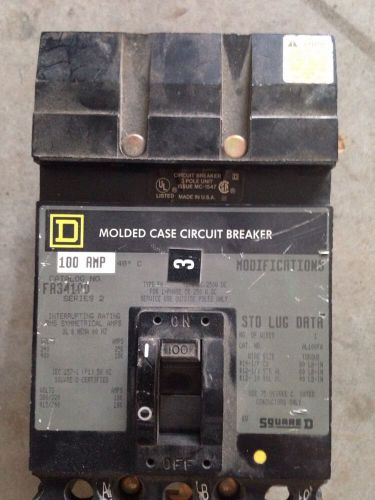 Square D Breaker 100 Amp 3 Phase