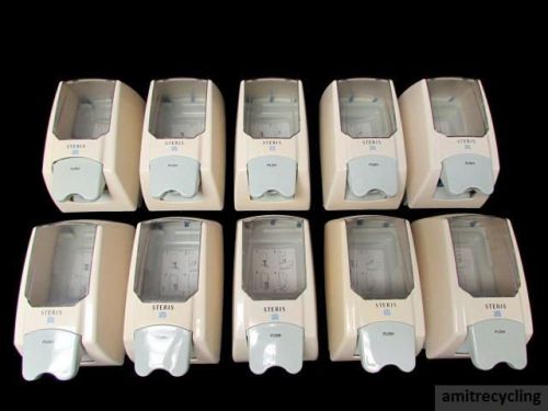 Lot of 10 steris soap dispensing system sds wall dispenser with wallplate 1308q7 for sale