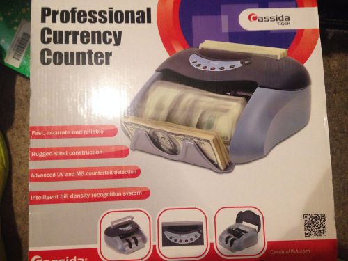 Cassida tiger uv mg semi professional bill counter for sale