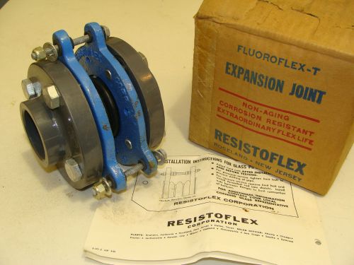 Crane resistoflex r6905-24 tfe teflon expansion joint 1-1/2&#034; 150# fl 3 convolute for sale