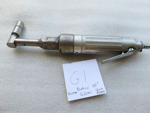 G1- DOTCO Pneumatic Air DRILL 6200 RPM 90 DEGREE Angle Quick Release Head