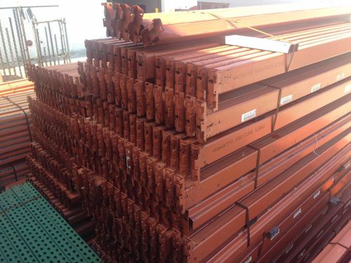 Standard connector plate beam pallet racking (30 beams per bundle) for sale