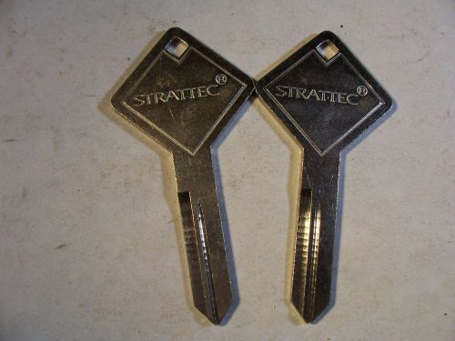 2  MARINE/INDUSTRIAL/RV     STRATTEC  322861 KEY BLANK   UNCUT