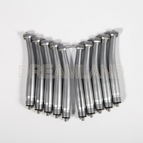 10pcs NSK PANA MAX Style Dental High Speed Handpiece Push Button 4 Hole CA-69R