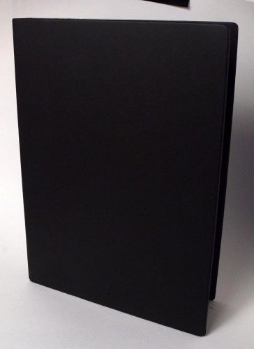 CARDINAL SLANT-D RING 1&#034; LEGAL SIZE BLACK 4-RING BINDER &amp; LABEL HOLDER #14332