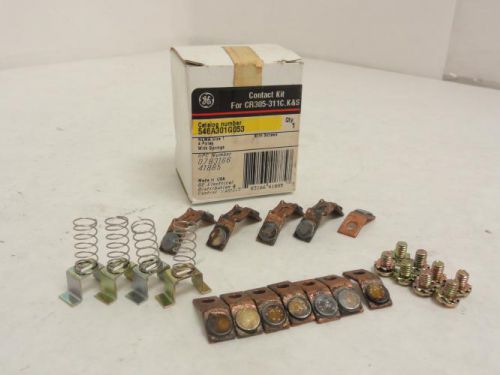 156819 New In Box, GE 546A301G053 Contact Kit, 4-Pole, NEMA Size: 1