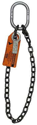 Empire 9/32&#034; X 12&#039; Single Basket Chain Sling GR100 Alloy WLL 3.7 Ton