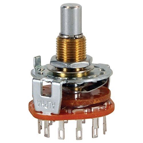 Parts Express Rotary Switch 1 Pole 12 Position Non-Shorting