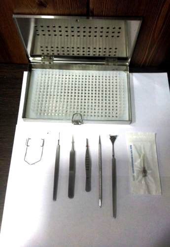 Foreign body removal set ophthalmic surgery set of 8 pcs.best of the best eby_in for sale