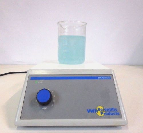 VWR 58935-351 Laboratory Ceramic Top Magnetic Stirrer Mixer Stir Plate 8&#034; x 8&#034;
