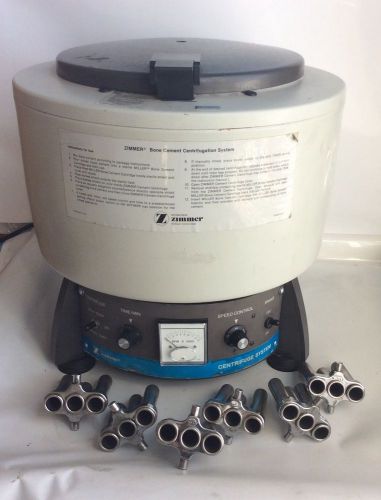 IEC Zimmer / Damon Centrifuge HN-SII W/Rotor 958 6 Position &amp; 6 Sample Holders