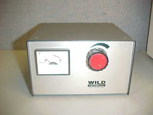 WILD HEERBRUGG MTR19 MTR 19 ILLUMINATOR POWER SUPPLY