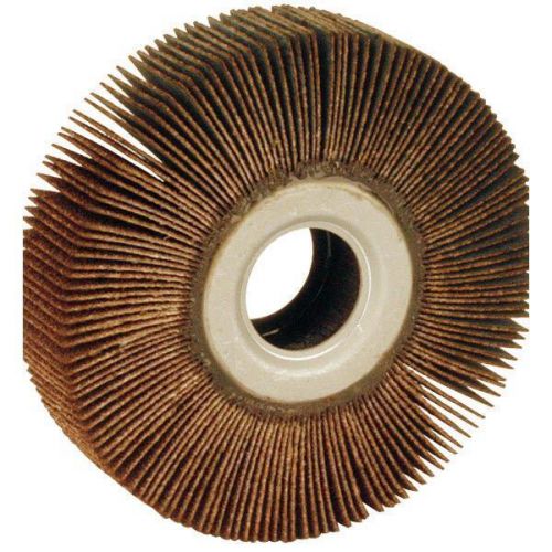 TTC 53-605-081 Alum Oxide Flap Wheel -Diameter: 6&#034; Width: 2&#034; Grit:40 Arbor Hole