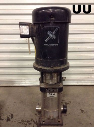 Grundfos CRN4-60 UPG-AUUE 3HP Multi-Stage Vertical Centrifugal Water Pump 32 gpm