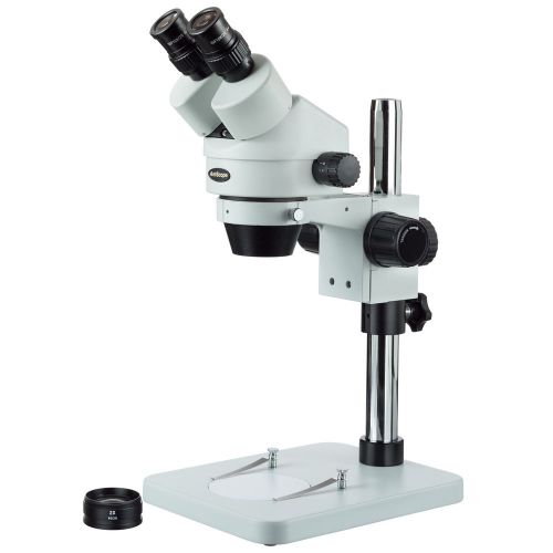 7x-90x zoom binocular stereo microscope with table pillar stand for sale