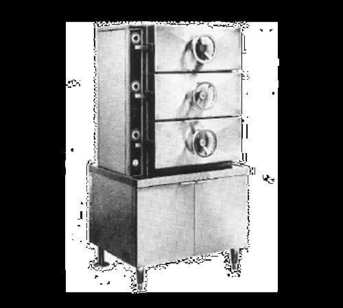 Southbend EC-3S Steamer Electric pressure-type (3) compartments 36&#034; cabinet base