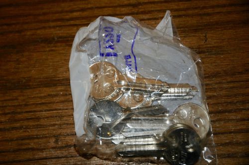 10 New Old Stock ILCO Yale 999B - Y220 blank Keys 10 Key Lot Locksmith Gear Keys