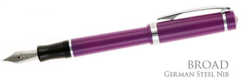 Nemosine Singularity Broad German Nib Fountain Pen, Magenta (NEM-SIN-13-B)