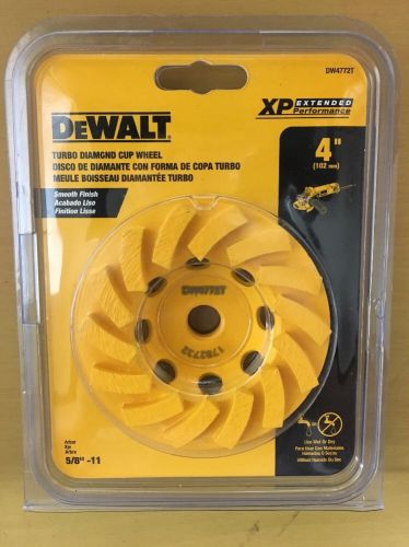 DW4772T 4-Inch XP Turbo Diamond Cup Wheel by DeWalt