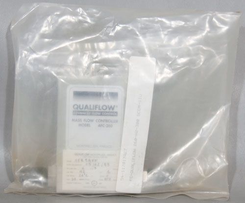 NEW Qualiflow AFC 260 H2 300 sccm Mass Flow Controller MFC, ASM PN: 54-117817A27