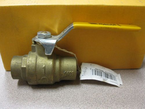 Watts 1&#034; Sweat On Ball Valve NEW FREE SHIPPING Box A-21