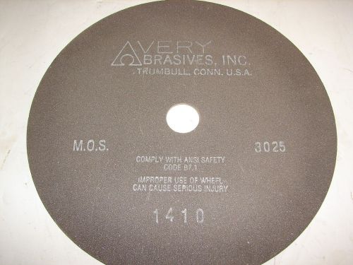 AVERY ABRASIVES 1410 3025 12&#034; X 1/16&#034; &amp; 1-1/4&#034; BORE CUT OFF WHEEL ***NNB***