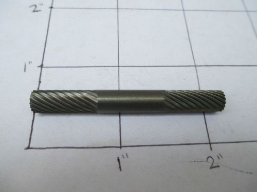 USA Carbide Deburring Burr 1/4&#034; x 5/8&#034; x 1/4&#034; x 2&#034; Double Sided SA Cylinder