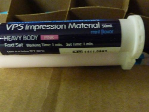 Mark 3 VPS Impression Material  Heavy Body/Fast Bulk 100/50ml Cartridges