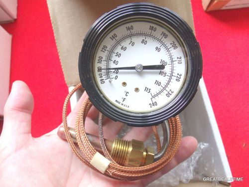 SPAN PRESSURE GAUGE/VAPOR TENSION THERMOMETER/6&#039; REMOTE MOUNT 40-240*220-40-240