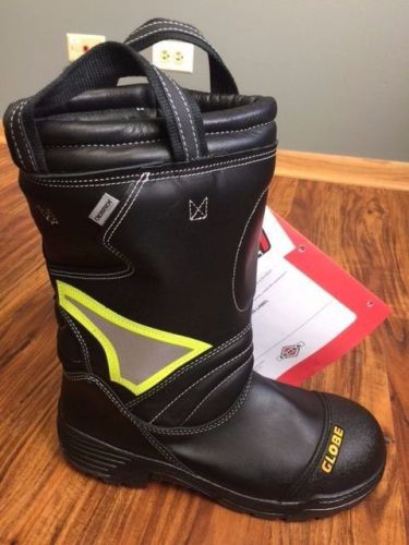 Globe FootGear: Supreme 14&#034; Structural Fire Boot Pull-On, NFPA Size 13 W
