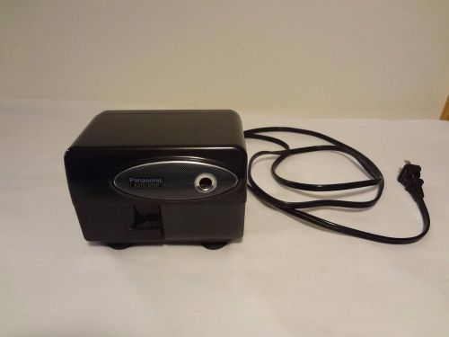 Black Panasonic KP-310 Auto-Stop Electric Pencil Sharpener - Works Great - NICE