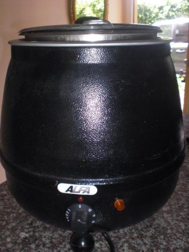 ALFA SW6000 ELECTRIC 10.5 QUART SOUP KETTLE WARMER