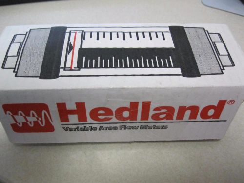 NEW Hedland H601A-005 Badger Flow Meter 3500 PSI 1/2 NPT 240F 0.5 - 5 GPM