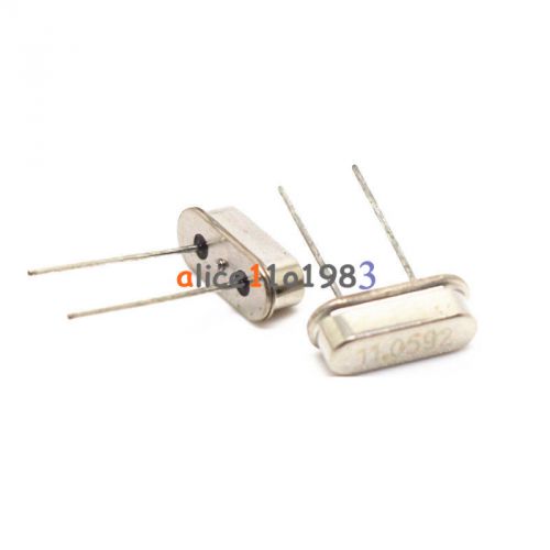 20Pcs New 11.0592MHZ 11.0592M HZ HC-49S Crystal Oscillator AL