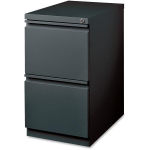 Lorell 20&#034; Ff Mobile Pedestal File - 15&#034; X 19.9&#034; X 27.8&#034; - Steel - 2 X File