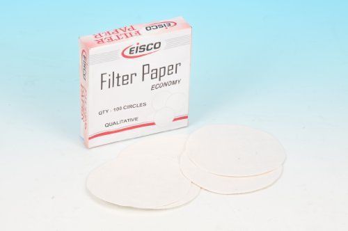 Eisco Labs Qualitative Filter Paper, 18cm, Pack of 100