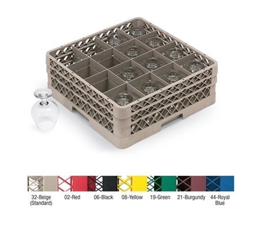 Vollrath TR8DDDA Traex® Full Size 16 Compartment Rack  - Case of 2