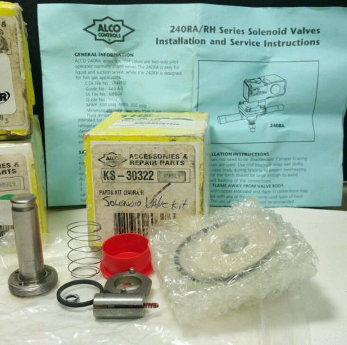New alco emerson solenoid valve rebuild repair kit 240ra 240rh 060627 ks30322 for sale