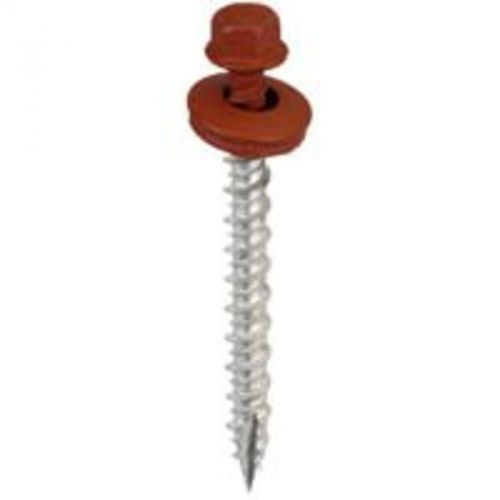 Scr Self-Tapping No 9 2In Hex ACORN INTERNATIONAL Metal Building Screws Red