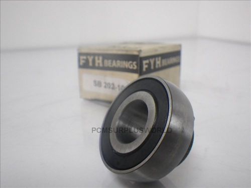 FYH SB202-10 SB20210 BORE SPHERICAL SET SCREW INSERT BEARING *NEW*