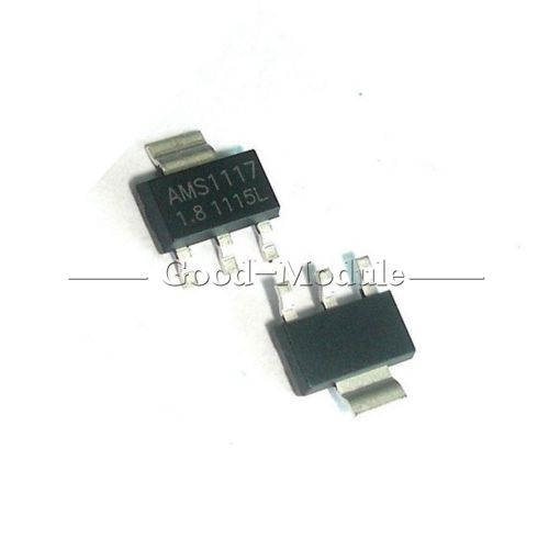 50Pcs AMS1117-1.8 AMS1117 LM1117 1.8V 1A SOT-223 Voltage Regulator GM