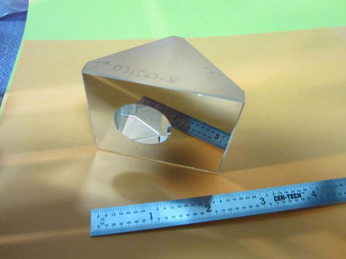 OPTICAL LARGE PRISM + MIRROR PATTERNED LASER OPTICS BIN#9-07